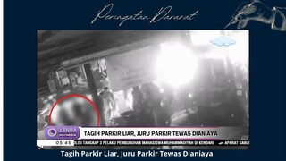 Viral!! Juru Parkir kena Tumbal