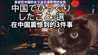 【熟肉】日本人来中国当大学日语老师震惊到的3件事 | 猫meme