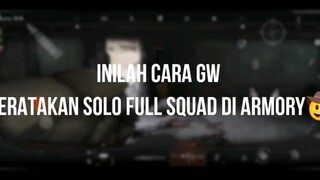 SOLO FULL SQUAD WIPE PAKAI MPX DI MAP TERSULIT ARMORY