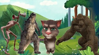 Qủy Đầu Loa - King Kong - Quái Vật Godzilla - Ma Cà Rồng - Mèo Tom
