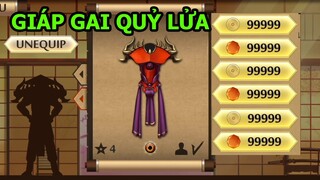 Shadow Fight 2 - Mặc bộ giáp gai quỷ lửa cực ngầu chống sát thương cực tốt - Thành EJ Game