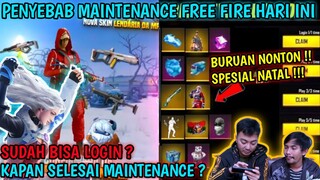 PENYEBAB MAINTENANCE FREE FIRE HARI INI 1 Desember 2021