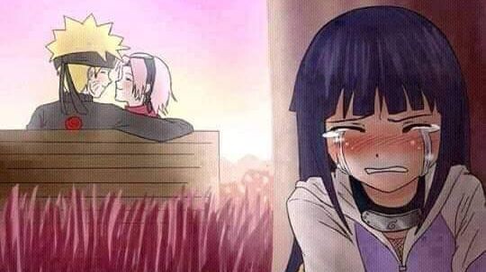 bayangin kalau Naruto milih sakura,gimana hancurnya perasaan Hinata?