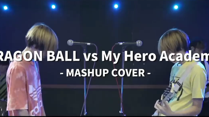 DRAGON BALL vs MY HERO ACADEMIA MASHUP!!