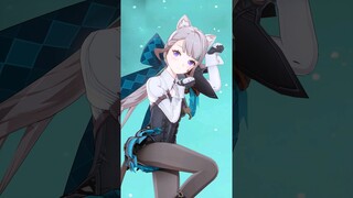 Lynette Nyan cat 【Genshin Impact MMD】 #lynette