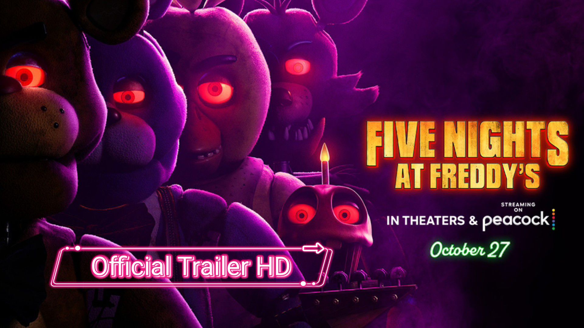 นิยาย [ Assistir~! ] Five Nights at Freddy's O Filme 2023 (P.T