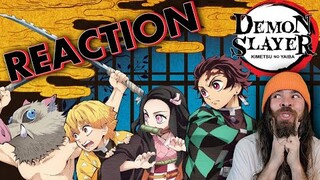 Demon Slayer Kimetsu No Yaiba All Openings / Intros 1- 3 Blind REACTION!