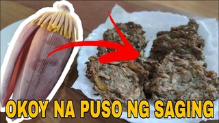 Gawin Ito Sa Puso Ng Saging, Mapapa Wow ka sa Sarap! Okoy na Puso ng Saging - Murang Ulam