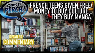 When given free money, teens buy manga