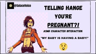 Telling Hange you're pregnant?! (Attack on Titan ASMR) Interactive Roleplay