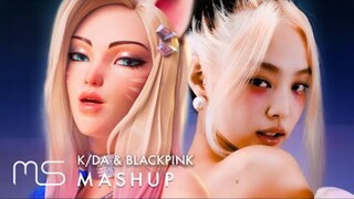 Bài Hát Hợp Tác！K/DA x BLACKPINK – More/HYLT/The Baddest/Ddu-du Ddu-du/KTL | Mashup