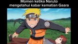 reaksi Naruto ketika Gaara mati