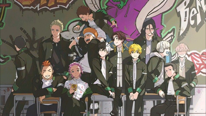 Gambar cowo ganteng anime  wind breaker
