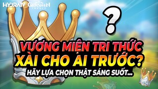 Top Nhân Vật Nên Sử Dụng Vương Miện Tri Thức Khi Bạn Có Khoảng 15 Chiếc! Genshin impact