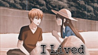 Fruits Basket AMV I I Lived