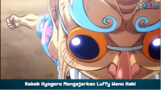 Moment Kakek Hyogoro Mengajarkan Luffy Wano Haki