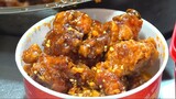 **Crispy Chicken Gangjeong | Korean Street Food**