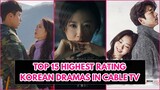 Top 15 Highest Rating Korean Dramas In Cable TV Of All Time (June 2020)