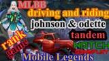🇵🇭nag crash ang sinakyan kong jeep / JOHNSON AND ODDETE tandem / how to used odette in MLBB /