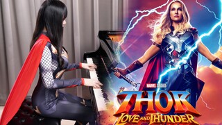 【女雷神带电弹琴！】雷神4：爱与雷霆主题曲「Sweet Child O' Mine」钢琴演奏 Ru's Piano