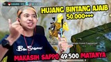 HUJANG BITANG AJAIB 50000++ SAPPO !!! 49,500 MATA SAPPO