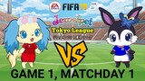 FIFA 19: Jewelpet Tokyo League | Kashima Antlers VS Yokohama F Marinos (Game 1, Matchday 1)