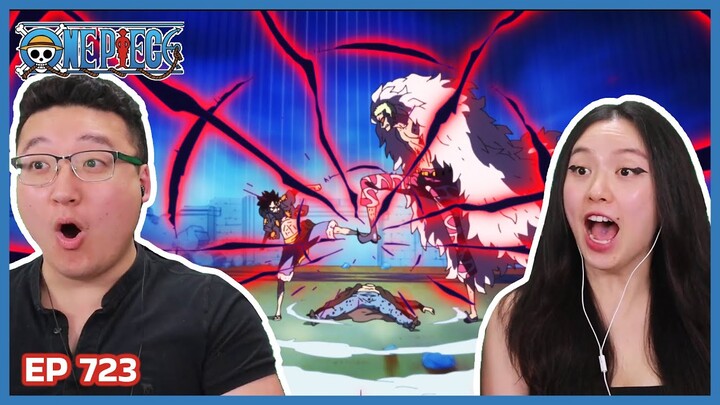 COLOURS OF THE SUPREME KINGS FEET TOUCH! 😎🤯 | One Piece Episode 723 Couples Reaction & Discussion