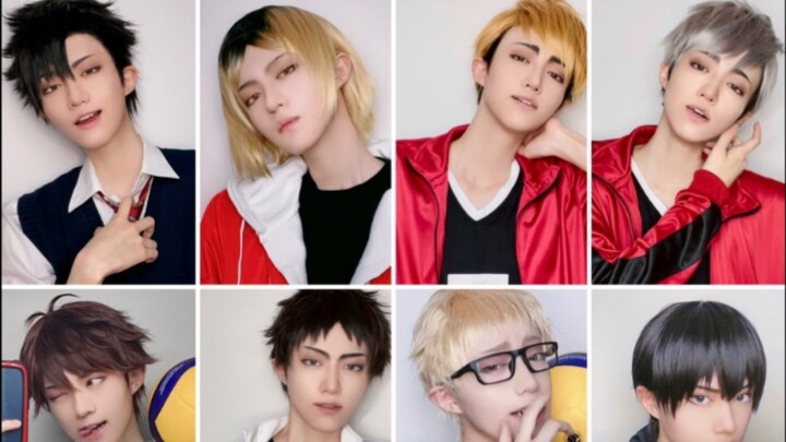 【TKK】Nine battles for one person! = Volleyball Boy cos= Collection 2