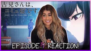 ALREADY MAKING ME CRY 😭❤️| Komi Can't Communicate Episode 1 REACTION + REVIEW!