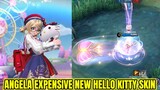 Angela New Expensive Hello Kitty Skin Skills Effect | MLBB