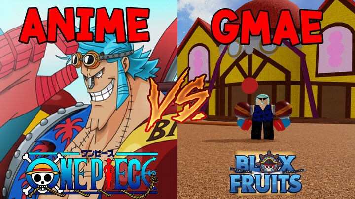 Roblox Blox fruits บอสในเกมในโลก1 VS อนิเมะ จะเหมือนกันไหม!?