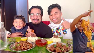 DUCK CURRY MUKBANG || DUCK CURRY EATING CHALLENGE || NGANU THONGBA|| ERONBA || SERAM BROTHERS