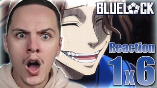 THIS SNAKE!! | Blue Lock Episode 6 Reaction
