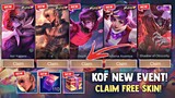 NEW KOF 2023! CLAIM NOW YOUR FREE KOF TOKEN DRAW AND KOF SKIN + EPIC SKIN! | MOBILE LEGENDS 2023