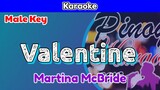 Valentine by Martina McBride (Karaoke : Male Key)