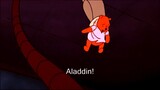 Poohs Adventures of Aladdin battle with Jafar