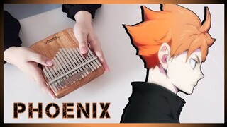 haikyuu!! | ハイキュー!! season 4 op | phoenix | burnout syndromes | kalimba cover with notes