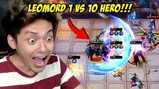 LEOMORD 1 VS 10 HERO!!! - MAGIC CHESS