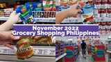 November 2022 Grocery Shopping Philippines ASMR No Talking Vlog