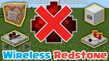 Wireless Redstone in Minecraft Command Block Trick