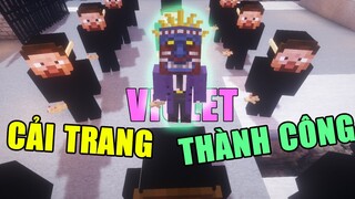 Minecraft THỢ SĂN BÓNG ĐÊM (Phần 8) #6- VIOLET CẢI TRANG XÂM NHẬP VÀO HỘI BÍ ẨN 👻 vs 👺