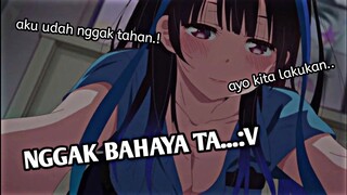 KETIKA LO TIBA² DITARIK AMA CEWEK KEKAMARNYA, EH LO MALAH. JJ ANIME🎟️