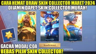 CARA HEMAT DRAW SKIN COLLECTOR MARET MLBB 2024! BEBAS PILIH SKIN COLLECTOR MINSHITTAR NANA NATAN