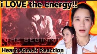 ONE OK ROCK BAND - THE BEGINNING || FIRST (ALMOST HEART ATTACK) REACTION