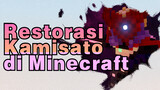 Restorasi Kamisato di Minecraft
