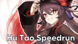 Hu Tao Speedrun meme