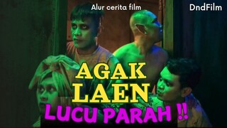 AGAK LAEN (2024) - KETIKA WAHANA RUMAH HANTU JADI TKP KASUS BESAR !! (PART 1)