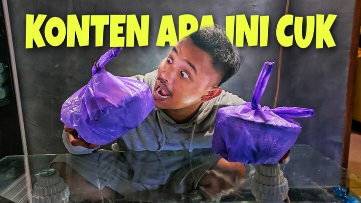 MAKAN NASI BERKAT GRATISAN | #MADANGGEDEN