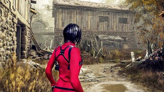 Resident Evil 4 Remake - Playing as Ada Wong Gameplay