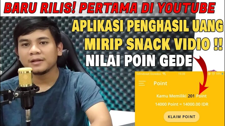 🔴 HOT BARU RILIS !! APLIKASI PENGHASIL UANG TERCEPAT & TERBARU 2021! TANPA DEPOSIT MIRIP SNACK VIDEO
